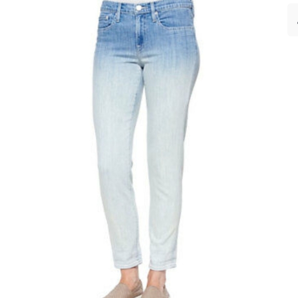 Vince Mason relaxed rolled Ombre skinny Jeans size 26 - Picture 4 of 14